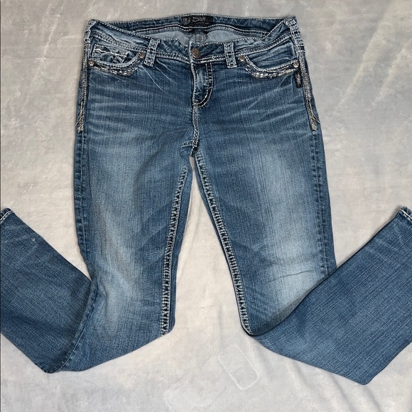 Silver Suki Denium Women's Jeans - Picture 1 of 11